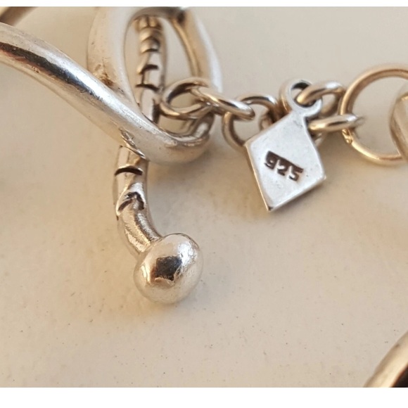 Silpada Silver Chain Bracelet Minimalist Design - Picture 4 of 6